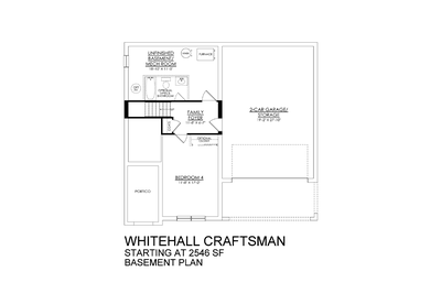 Whitehall Craftsman Base - Basement Level. 5060 Bellflower Drive #6, Schnecksville, PA