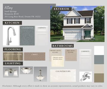 SS-109 Color Selections. 2,081sf New Home in Drums, PA