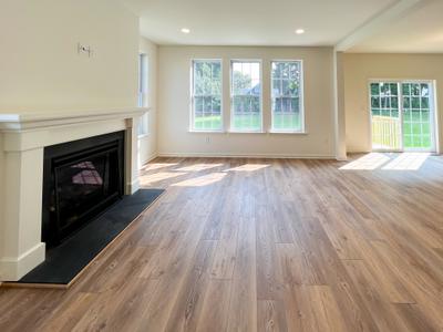 NW-89 Great Room. 2,728sf New Home in Easton, PA