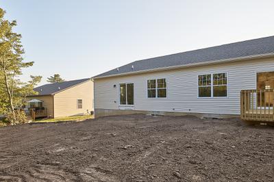 GO-55B Exterior. 1,200sf New Home in White Haven, PA
