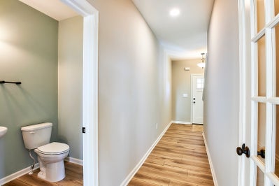 Mia Powder Room. 1,992sf New Home in Mountain Top, PA