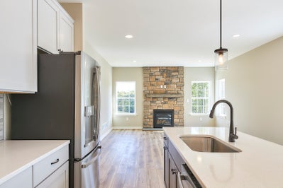 Mia Kitchen/Great Room. 1,992sf New Home in Mountain Top, PA