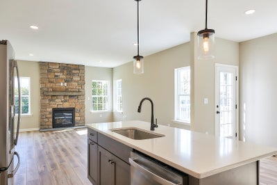 Mia Kitchen/Great Room. Mountain Top, PA New Home