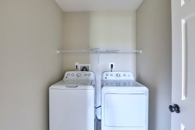 Mia Laundry Room. 3br New Home in Drums, PA
