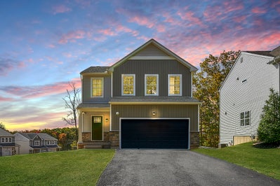 Mia Exterior. 1,928sf New Home in Drums, PA