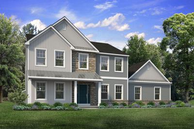The Meridian New Home Plan in Easton PA