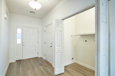 Laurel Foyer & Laundry Room. 1,914sf New Home in Drums, PA