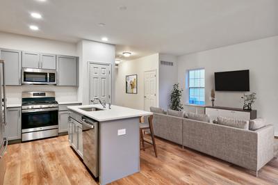 Dakota - Kitchen & Great Room. 3br New Home in Easton, PA