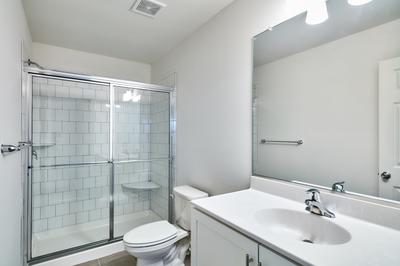 Hillcrest Towns - Owner's Bath. 19 Olivia Way #76, Mountain Top, PA