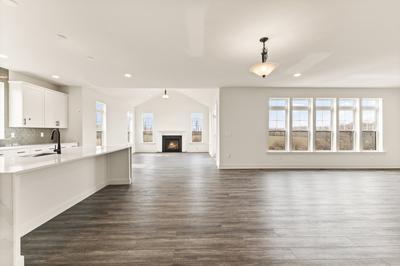 Maverick Great Room. 4,266sf New Home in Center Valley, PA