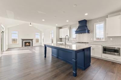 Maverick Kitchen. 4,266sf New Home in Center Valley, PA