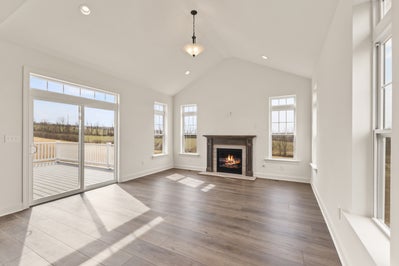 Maverick Family Room. 4,113sf New Home in Center Valley, PA
