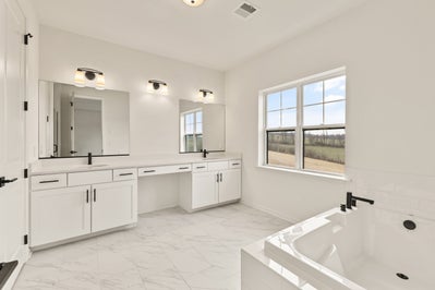 Maverick Owner's Suite with Optional Soaking Tub. 4,113sf New Home in Center Valley, PA