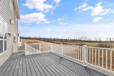 Maverick Optional Trex Deck. 5br New Home in Center Valley, PA
