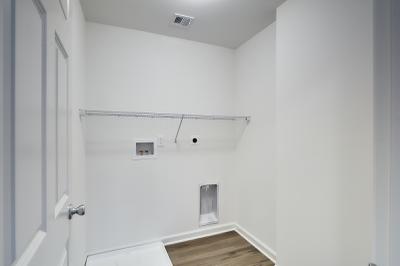 HC-41 2nd Floor Laundry Room. 4br New Home in Mountain Top, PA
