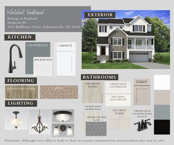 RP-8 Color Selections. 2,746sf New Home in Schnecksville, PA