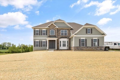 Juniper Traditional Exterior. 4br New Home in Center Valley, PA