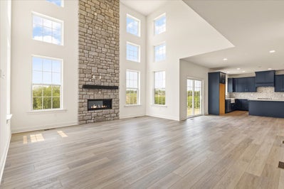 Juniper Great Room. 3,307sf New Home in Center Valley, PA