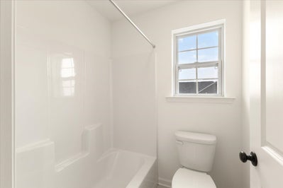 Juniper Jack-n-Jill Bathroom. 3,307sf New Home in Center Valley, PA
