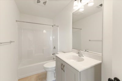 Juniper Private Bathroom. 4br New Home in Center Valley, PA