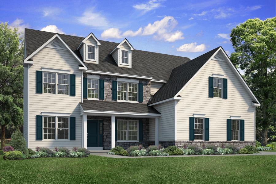 The Breckenridge Grande New Home in Schnecksville PA - Greenleaf Fields at Parkland
