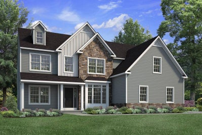 The Breckenridge Grande New Home Plan in Easton PA