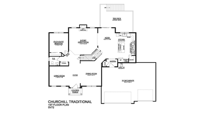 Traditional Base - 1st Floor - Three Car Garage. 5br New Home in Center Valley, PA