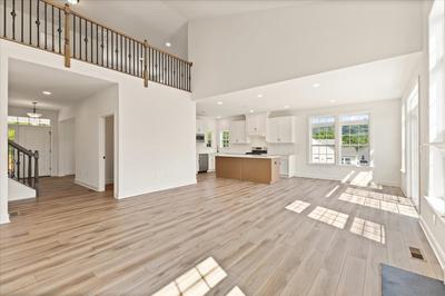 Great Room. 2,540sf New Home in Easton, PA