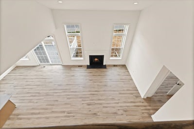 View from 2nd Floor Hall. 2,533sf New Home in Easton, PA