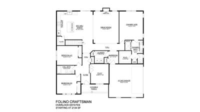 Craftsmans Base - Overlook Estates. Folino New Home in Nazareth, PA