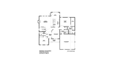 Sienna Base - 1st Floor - Overlook Estates. 4br New Home in Nazareth, PA