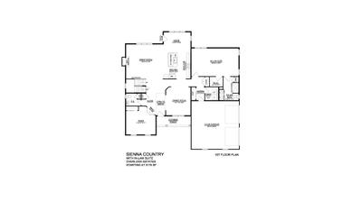 Sienna Base with In-Law Suite - 1st Floor - Overlook Estates. 2,828sf New Home in Nazareth, PA