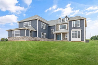 Maverick Traditional Exterior. 5br New Home in Easton, PA