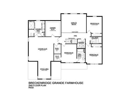 Breckenridge Farmhouse - 2nd Floor. Easton, PA New Home