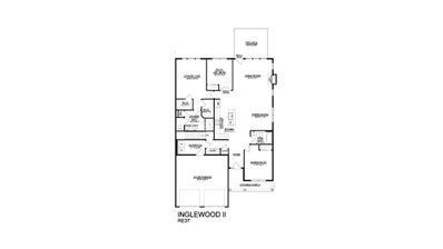 RE-37 Floor Plan. 1,700sf New Home in Drums, PA