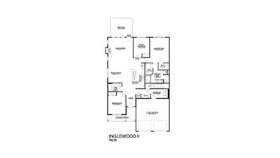 RE-38 Floor Plan. Drums, PA New Home