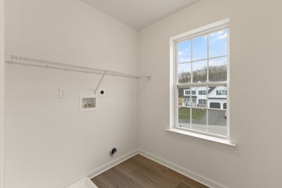 SS-103 Laundry Room. 1,838sf New Home in Drums, PA