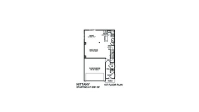 Nittany Base - 1st Floor. 2,081sf New Home in Drums, PA
