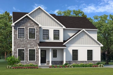 The Morgan New Home Plan in Easton PA