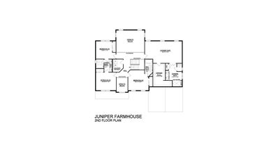 Farmhouse Base - Estates at Saucon Valley - 2nd Floor. Center Valley, PA New Home